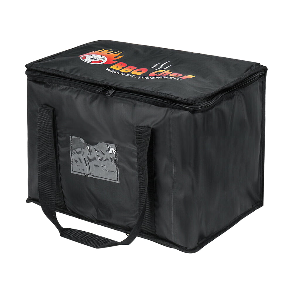 Insulated Food Delivery Bags Pizza Takeaway Picnic BBQ Carrier Thermal Warm 50L