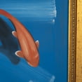 thumbnail image 4 of Sagebrook Home Hand Painted Fish Artwork - Acrylic on MDF, Coastal Decor, Blue/Orange 83x28 Set of 3, 4 of 7