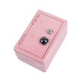 thumbnail image 3 of ZheElen Iron Piggy Bank Bank with Lock Pink Home Saving Case Box Storage Money Decor Pink, 3 of 6
