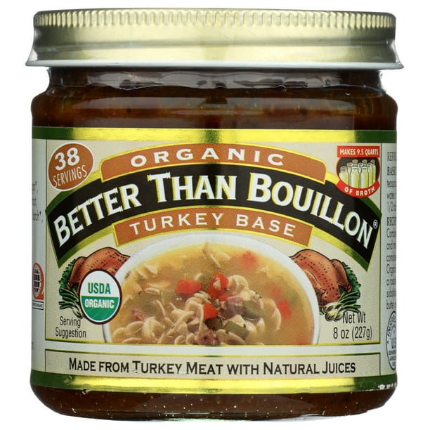 BETTER THAN BOUILLON ORGANIC TURKEY BASE, 8 OZ.
