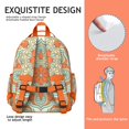 thumbnail image 3 of Sac à Dos Motif Méditation avec Mandala Coloré Rêveur Bretelles Réglables Grande Capacité Durable, 3 of 3