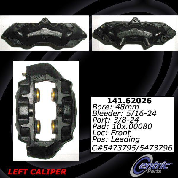 Disc Brake Caliper-Caliper with installation Hardware Front Left fits Corvette