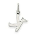 thumbnail image 3 of Sterling Silver Initial K Pendant, 3 of 4