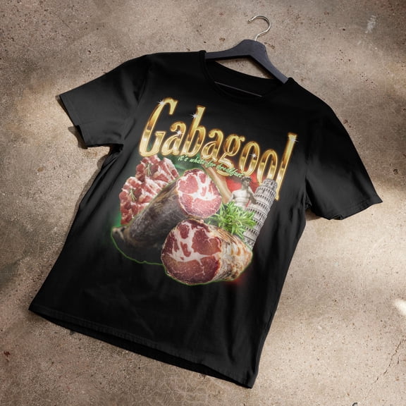 Gabagool Sopranos Italy Shirt, Unisex Tee, Italian Mafia TV Show Fan Gift, Cotton Tshirt,