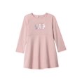 thumbnail image 1 of Vestido GAP para bebés niñas con logo, 4 años, 1 of 2