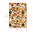 thumbnail image 3 of 6 Pcs Funny Kitchen Towels,Fall Pumpkins Sunflowers Autumn Pattern Microfiber Dish Towels,Kitchen Tea Towels,Kitchen Towel Set (18" X 26"), 3 of 3