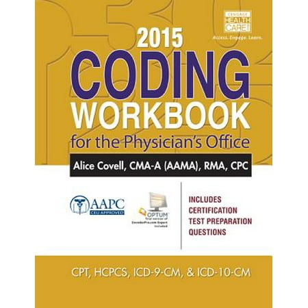 2015-Coding-Workbook-for-the-Physicians-Office-with-Cengage-EncoderProcom-Demo-Printed-Access-Card