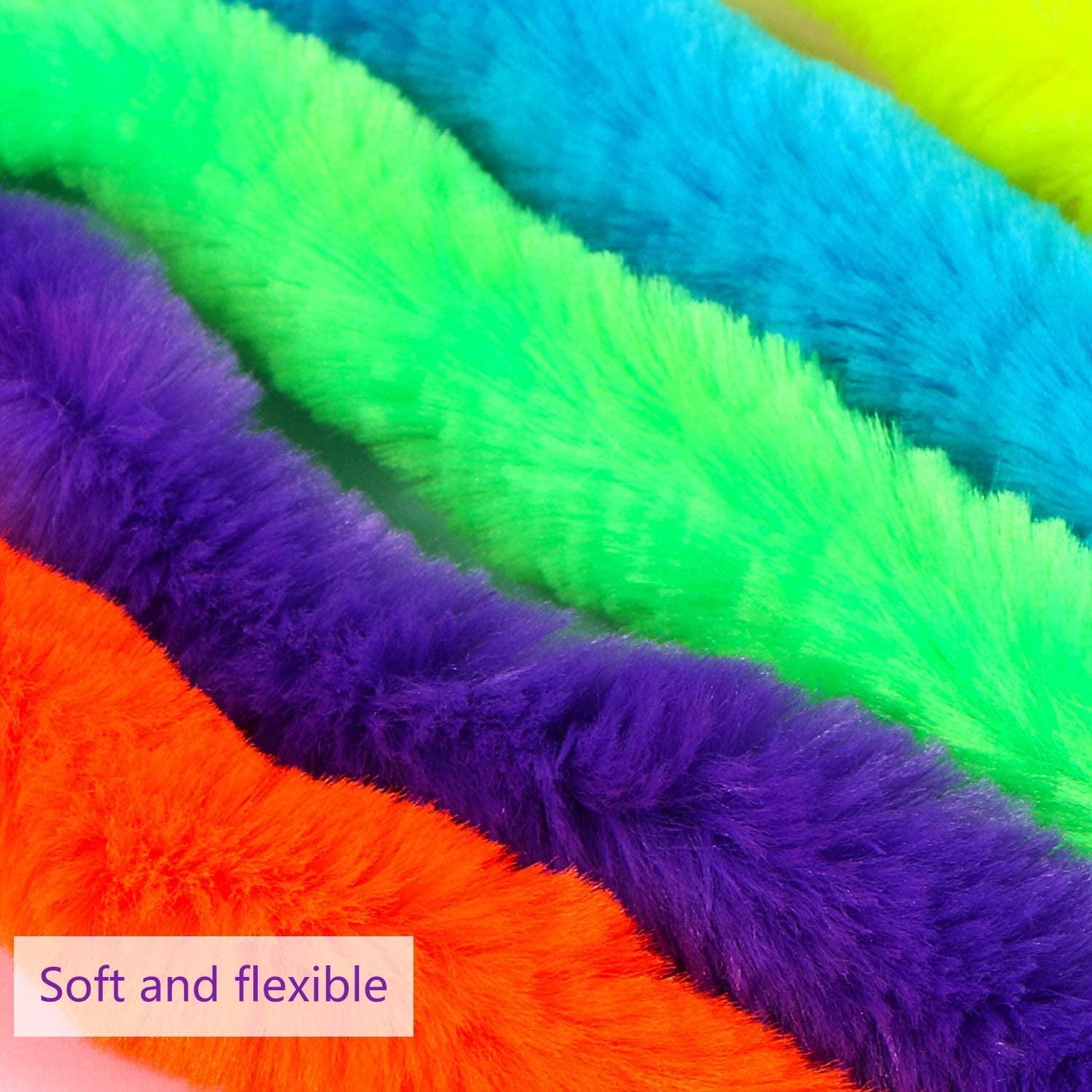 30 Pcs Magic Twisty Worm Wiggly Twisty Fuzzy Worms on a String Magic Worm Toys for Party Supplies
