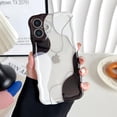 thumbnail image 2 of Funda DEFBSC para iPhone 16 Plus Transparente con Diseño Ondulado, Duradera, 2 of 6
