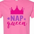 thumbnail image 4 of Inktastic Nap Queen, Princess, Crown, Stars, Sleep, Sleeping T-Shirt, 4 of 5