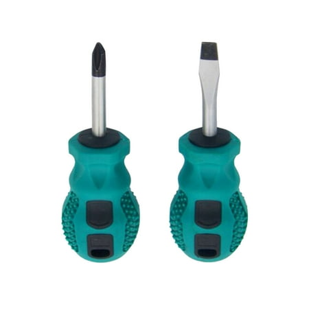 

Ekeka New Arrivals 2pcs Slotted Professional Magnetic Screwdriver Set Durable Repair Tools 2 Shapes