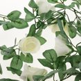thumbnail image 4 of Flor Ramo Artificial Hierba Planta Hogar Boda Jardín Decoración, 95cm Sunnimix Guirnalda de flores artificiales, 4 of 8
