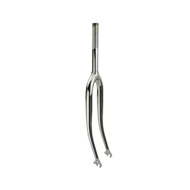 26" M.T.B Steel Fork 1" Threaded W/O Pivot Chrome. Bike fork, bicycle