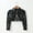 czb# Black144, variant on Cuzibr Girls Puffer Jacket Stylish Motorcycle Pu Leather Jacket Solid Color Zip Up Turndown Collar Long Sleeve Autumn Warm Soft Cozy Fashionable Winter Snow Coats,Black,7-8 Years