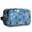 Baseballs and Words Blue Pattern, variant on Baseballs and Shirts White Pattern Travel Toiletry Bag, Dopp Kit with Double Zippers & Multi Pockets, Easy To Clean Gifts for Travel Home Use
