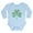 Sky Blue, variant on CafePress - St Paddys Day Shamrock Long Sleeve Infant Bodysuit - Long Sleeve Cotton Baby Bodysuit