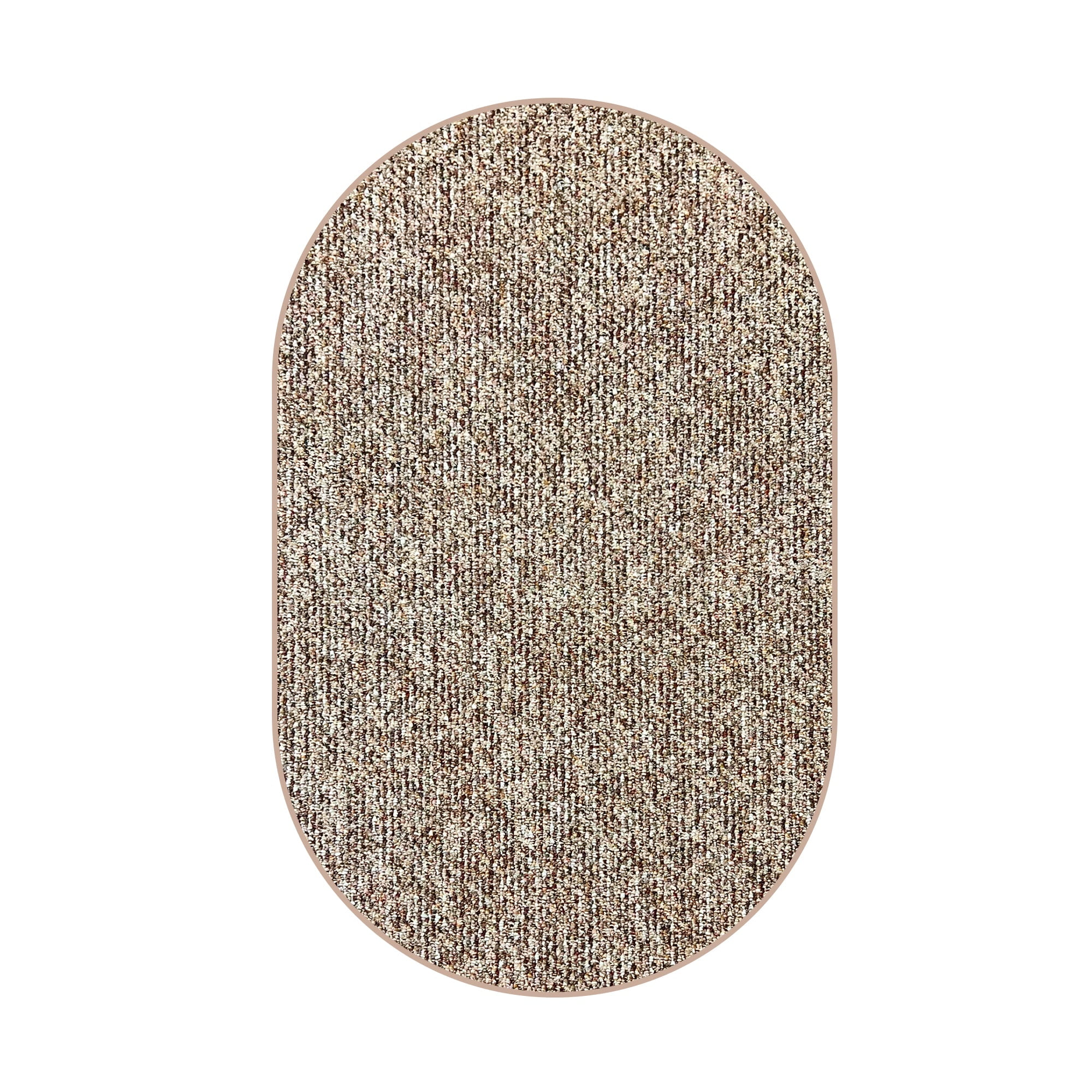 Koeckritz Rugs Starlight Collection 100% BCF Olefin Area Rug, Indoor, Bravado, 3' x 5' Oval