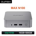 thumbnail image 3 of Computadora de escritorio OUMAX Mini PC Intel N100 16 GB 500 GB Max N95 8 GB 256 GB Quiet Dual 1000M LAN VS Mini S12 T8 Pro B4 Plus, 3 of 5