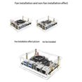 thumbnail image 1 of Acrylic Case for VisionFive 2 Development Board Development Board Box parent Case with Cooling, 1 of 5