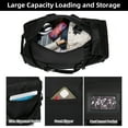 thumbnail image 4 of Versatile Khaki Waterproof Rolling Backpack: Spacious Multi-Function Travel Duffle Bag with Wheels for Outdoor Adventures and Easy Storage, 4 of 6
