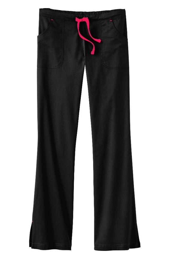 Bio Stretch Ladies Pant Drawstring Back Elastic Pocket