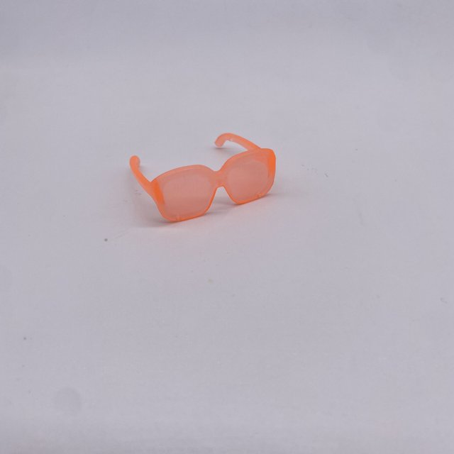 Marco de gafas para muñeca confusa ob11 con forma de cerdo nudo | Gafas de muñeca con colgante | Juguete de muñeca de arcilla confusa