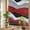 Red Black, variant on Halloween Purple Privacy Window Film, Decorative Stained Glass Window Film, Black White Ghost Orange Skull Pumpkin Resuable Rainbow Static Cling for Home Bathroom Living Room Glass Door 23.6"x59"
