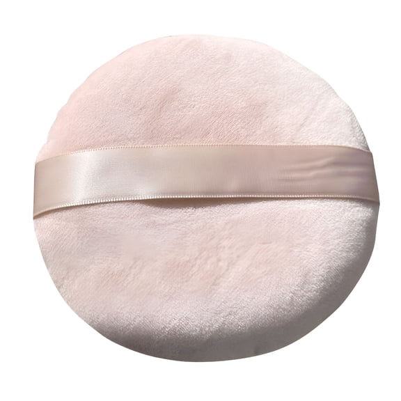 RAGUPEL 3pcs Large Loose Powder Cushion Puff Pure Cotton Powder Puff 5 Inch Body Powder Puff Applicator for Loose Powder Body Powder Cosmetic Foundation Sponges White, Light Purple