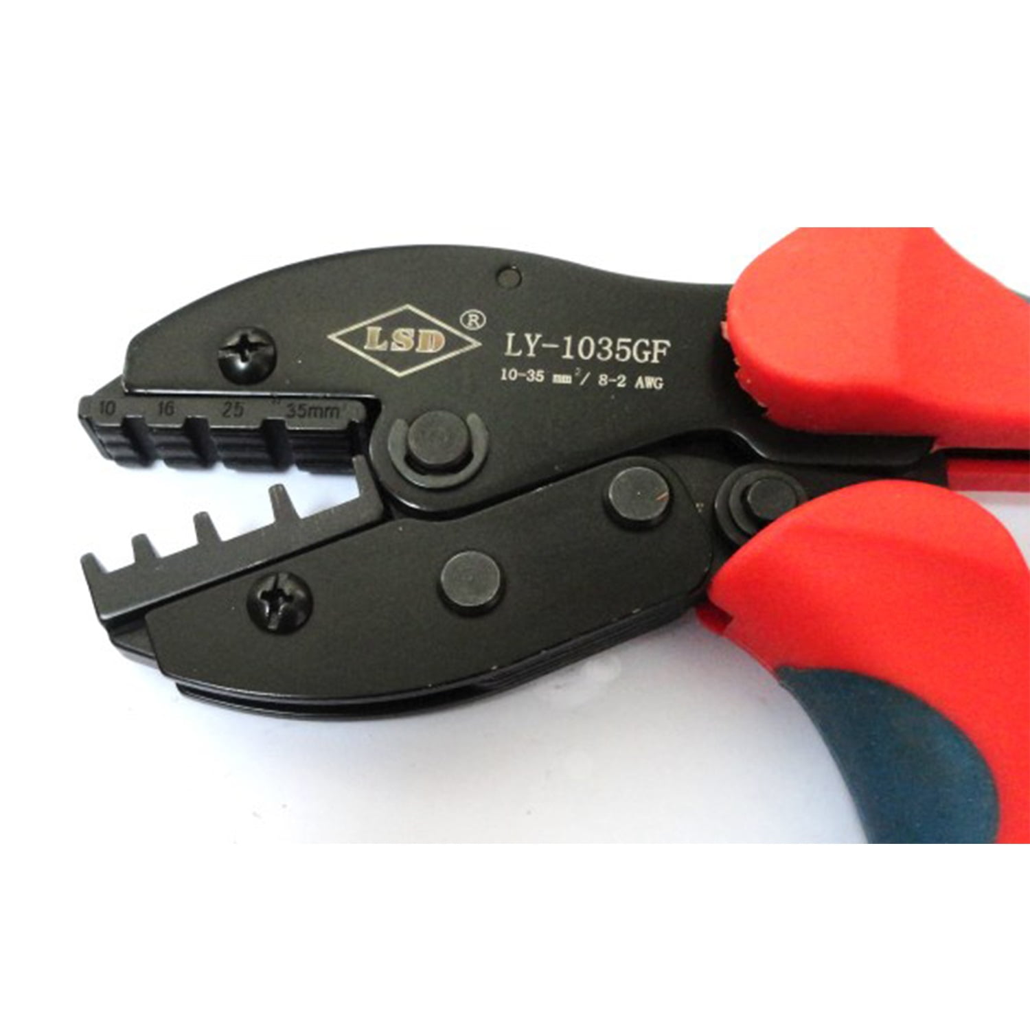 Hand Crimping pliers,Bootlace Ferrules Crimp Tool for Crimping Ferrules 10-35mm² ,Durability That Lasts
