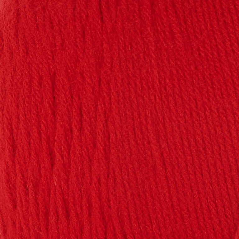 Red Heart® Super Saver® 1000G #4 Medium Acrylic Yarn, Cherry Red
