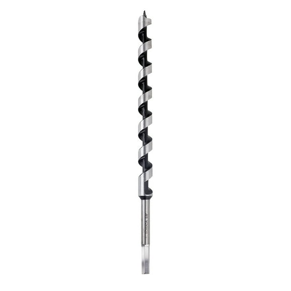SOMADA 5/8-Inch x 12-Inch Auger Drill Bit for Wood, Hex Shank 3/8-Inch, Ship Auger Long Drill Bit for Soft and Hard Wood, Plastic, Drywall and Composite Materials