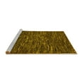 thumbnail image 2 of Ahgly Company Machine Washable Indoor Rectangle Abstract Yellow Modern Area Rugs, 7' x 10', 2 of 4
