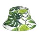 thumbnail image 1 of Balery Watercolor Green Tropical Sombreros para el sol para hombre y mujer, sombrero de pescador con UPF 50+, 1 of 6
