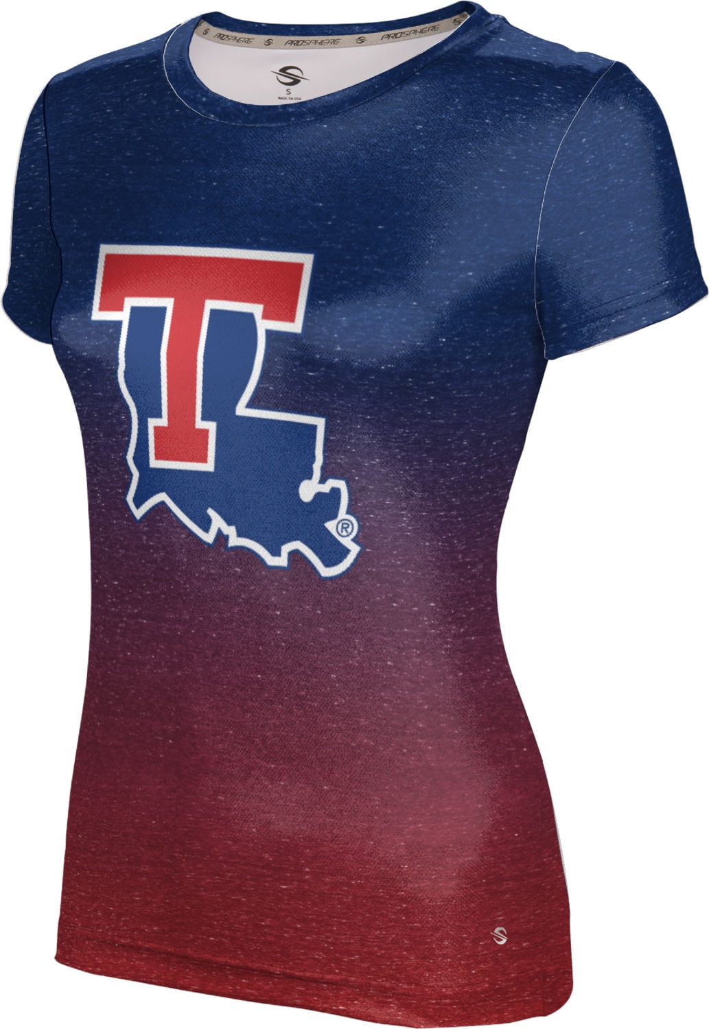 ProSphere Louisiana Tech University Mens Performance T-Shirt Ombre