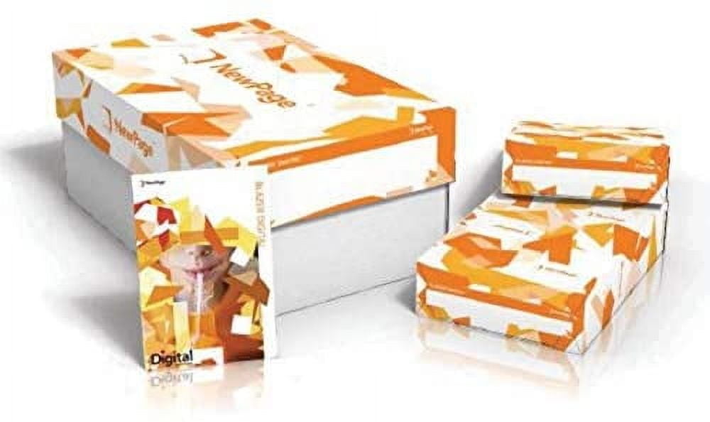Limited Papers (TM) Blazer Digital Paper, Gloss Finish, Coated 2 Sided, White Color, 92 Brightness. (110# Cover 19"x13")