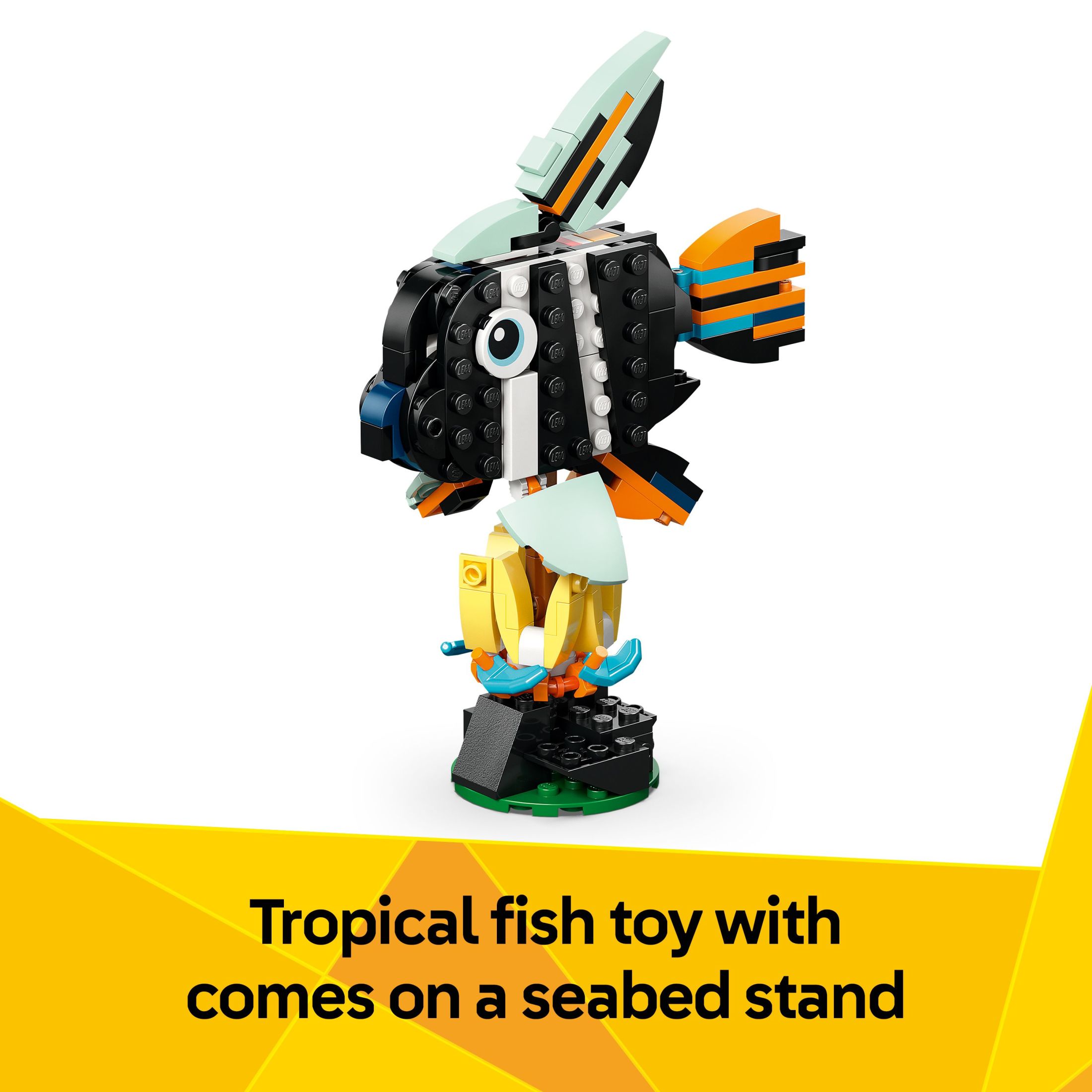 LEGO Creator 3 en 1 Animales Salvajes: Tucán Tropical Juguete de Construcción - Juguete de Aprendizaje para Niñas y Niños, Mayores de 7 - 3 Opciones de Construcción en 1 Set - Regalo de Cumpleaños - 31173 6