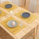 thumbnail image 5 of CaiYueKe Double Sided Heat Insulating Placemat Non Slip Washable Kitchen Dining Table Protector Mat for Home Decor Western Style Wipeable Faux Leather Decorative, 5 of 7