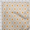 thumbnail image 4 of oneOone Rayon Orange Fabric Check Craft Projects Decor Fabric Printed By The Yard 56 Inch Wide, 4 of 4