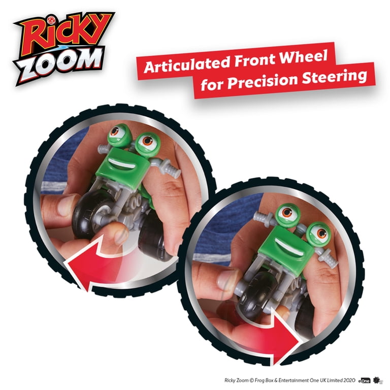 Ricky Zoom: DJ Rumbler Toy Motorcycle from Ricky Zoom – 3-inch