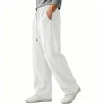 thumbnail image 6 of Mavick Men's Pants Casual Baggy Pants Wide Leg Travel Pants Streetwear Joggers with Pockets, 6 of 6