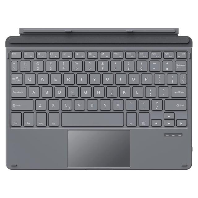 Funda tipo MoKo para Microsoft Surface Go 4/3/2/1 con BT Black