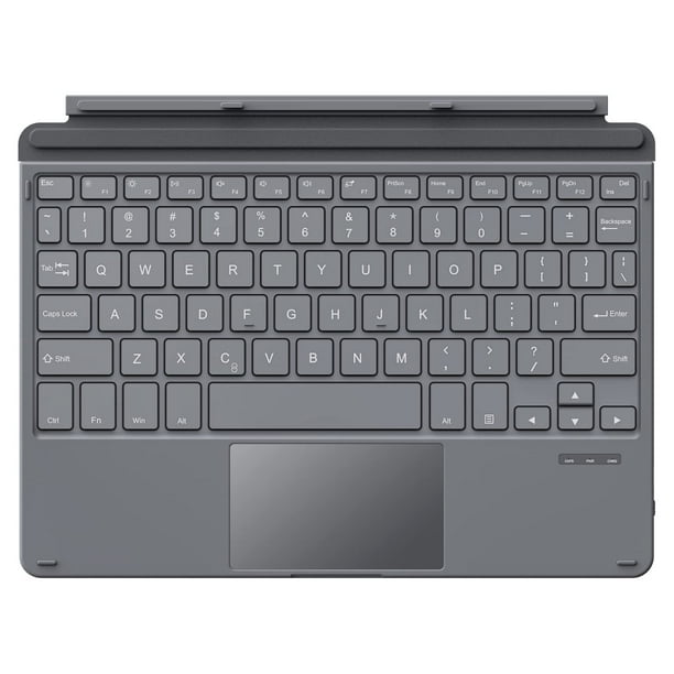 Funda tipo MoKo para Microsoft Surface Go 4/3/2/1 con BT Black