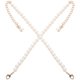 thumbnail image 1 of 2 correas para zapatos, elegantes correas de tobillo con perlas, correas de repuesto para tacones., 1 of 8