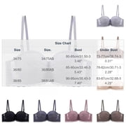 Underwire Lace Bras for Women Adjustable Strap Sexy Camisole Push Up Comfort Tshirt Bra