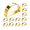 thumbnail image 1 of 12 anillos para servilletas, anillos para servilletas, decoración para el Día de la Madre, Acción de Gracias, Navidad, cenas de aniversario G, 1 of 5