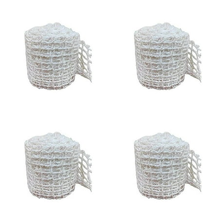 

5m Meat Netting Roll Size 18 Elastic Meat Poultry Ham Netting Meat Net Roll Wrapping Net Beef Netting Roll For Meat Cooking Meat Sausage Making 2PCS Flour Jar Ice Storage for Freezer Organize Kitchen