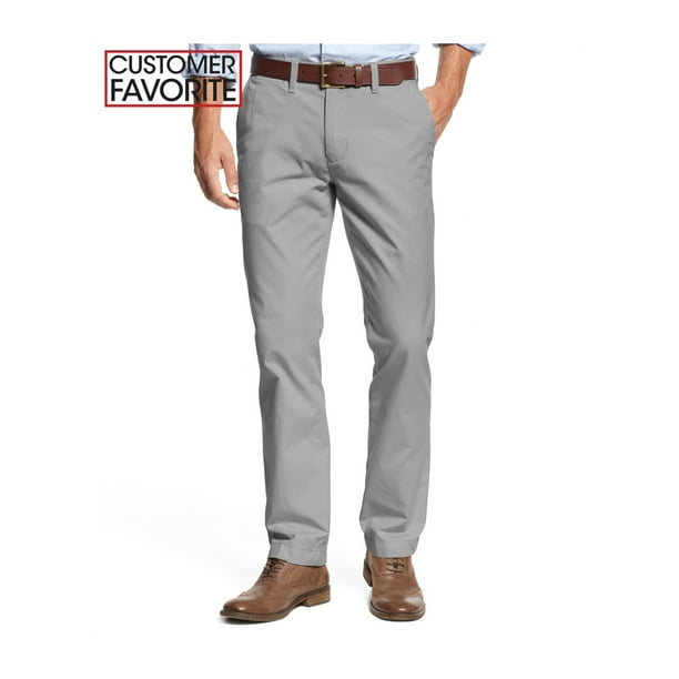 Tommy Hilfiger Mens Custom Fit Casual Chino Pants core 42x34 Big
