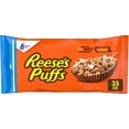 thumbnail image 3 of (3 pack) REESE'S PUFFS Breakfast Cereal, Chocolatey Peanut Butter Cereal Bag, 35 oz, 3 of 14