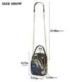 thumbnail image 2 of FORMRS Crossbody Bag for Women Quilted Travel Shoulder Cell Phone Purse with Chain Strap Handbag, Astronaut Space, 2 of 7