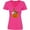 Hot Pink, variant on Inktastic Halloween Kitties in Pumpkin Women's V-Neck T-Shirt